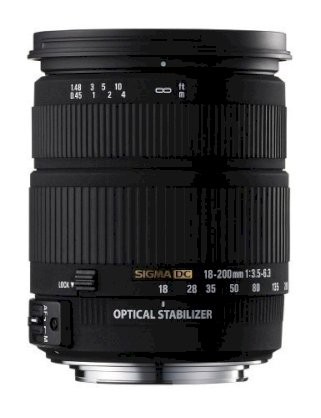 Lens Sigma 18-200mm F3.5-6.3 DC OS HSM 