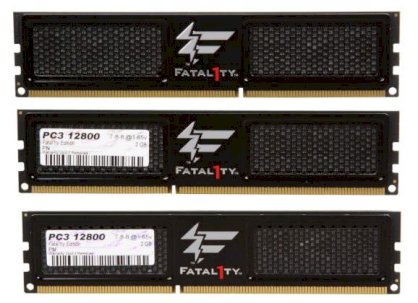 OCZ Fatal1ty Edition (OCZ3F1600LV6GK) - DDR3 - 6GB (3x2GB) - bus 1600MHz - PC3 12800 kit