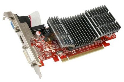 ASUS EAH4350 SILENT/DI/512MD2 (LP) (ATI Radeon HD 4350, 512MB, 64-bit, GDDR2, PCI Express x16 2.0)