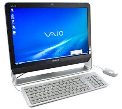 Máy tính Desktop Sony VAIO VGC-JS210J/B (Intel Dual Core E5200 2.5Ghz,RAM 4GB, HDD 320GB,VGA Intel X4500 HD 20,1 inch, Win Vista Home Premium)