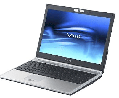 SONY VAIO SZ-240P (Intel Core Duo T2600 2.16GHz, RAM 1GB, HDD 160GB, VGA Onboard, Window Vista Home Basic, LCD 13.3 inch)