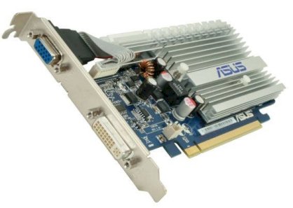 ASUS EN8400GS Silent/P/512M (NVIDIA GeForce 8400 GS, 512MB, GDDR2, 64-bit, PCI Express 2.0 x16)