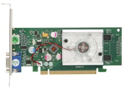 JATON Video-PX558-TWIN (NVIDIA GeForce 8400 GS, 512MB DDR2, 64-bit, PCI-Express 2.0 x16) 
