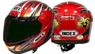 Mũ bảo hiểm  index 6114-00 Đỏ 
