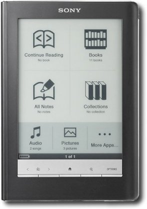 Sony Reader Touch Edition PRS-600BC (6 inch) Black