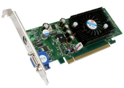 JATON Video-PX358LE-TWIN (NVIDIA GeForce 7300LE, 256MB DDR2, 64-bit, PCI Express x16)   