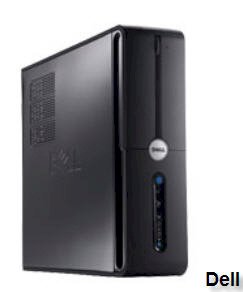 Máy tính Desktop DELL VOSTRO 200 ( Intel Core 2 Duo E7400 2.8GHz, RAM 1GB, HDD 400GB, VGA Intel GMA 3100, PC DOS, không kèm màn hình )
