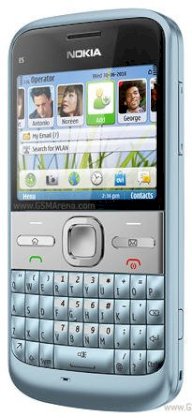 Nokia E5 Blue