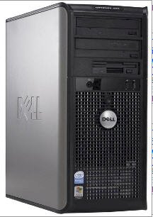 Máy tính Desktop Dell OptiPlex 740 ( AMD Athlon 64 X2 5400+ 2.8GHz, 1GB RAM, 160GB HDD, VGA Nvidia QUADRO 210S 512MB, PC Dos, không kèm màn hình )