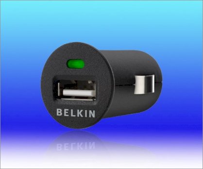 Cổng USB - Belkin Micro Auto Charger 