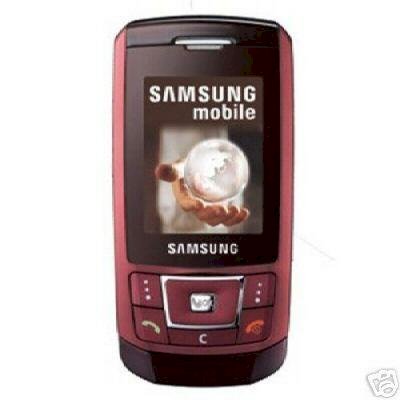 Samsung D900 Red