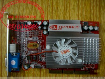 Geforce Nvidia FX5500B ( Nvidia Georce FX 5500 256MB GDDR, 128-bit, AGP 8X )