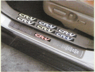 Nẹp bước chân 7 màu xe Honda CRV 2007