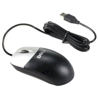 Dell Optical USB Mouse Silver Black  C8639 M-UVDEL1