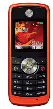 Motorola W230 Orange