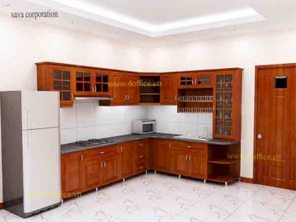 Tủ bếp cao cấp SV01