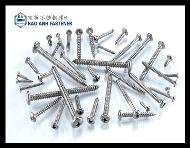 Vít gỗ inox đầu tròn / Stainless pan head self tapping screws