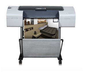 HP Designjet T1120 24-in Printer CK837A