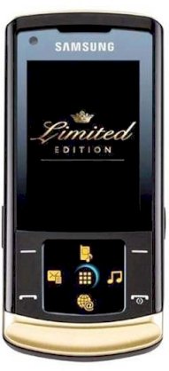 Samsung SGH-U900 Soul Black Gold limited edition