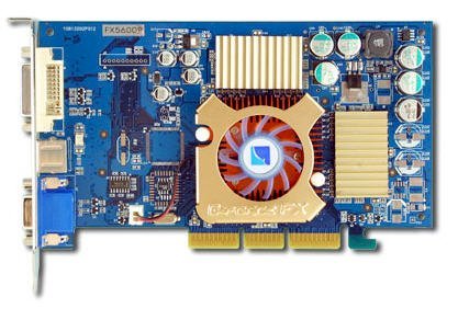 Albatron FX5600P (nVIDIA GeForce FX5600, 128Mb, GDDR, 128 Bit, AGP 8X/4X)