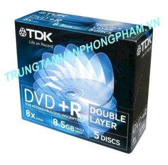 DVD+R Double Layer 8,5G TDK 8X box