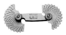 Bộ dưỡng đo bước ren Mitutoyo 0,05-6mm 