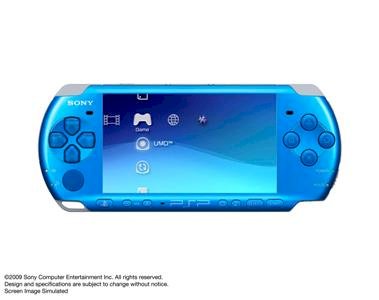 Sony PlayStation Portable (PSP) 3000 PB (Piano Blue)