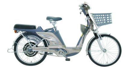 Xe đạp điện (03 ắc quy) ASA xám 