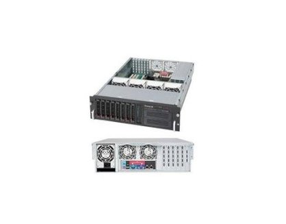 SuperMicro 3U Server Rack SC833T-650B (2x Intel Xeon Quad Core E5506 2.13GHz, RAM 2GB, HDD 250GB Hotswap)