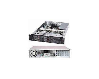 SuperMicro 2U Server Rack SC822T-400LPB (2x Intel Xeon Quad Core E5430 2.66GHz, RAM 2GB, HDD 250GB)