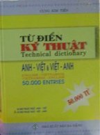 Từ điển kỹ thuật Anh Việt - Việt Anh