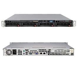 LifeCom ES 1U Server Rack SC813MTQ-520CB ( Intel Xeon Quad Core E5504 2.0Ghz, RAM 2GB, HDD 146GB, 520W)