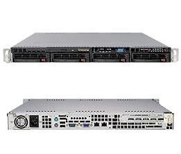 LifeCom ES 1U Server Rack SC813MTQ-520CB ( Intel Xeon Quad Core E5504 2.0Ghz, RAM 2GB, HDD 250GB, 520W)