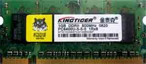 Kingtiger DDR2 2gb Bus 800 for Laptop