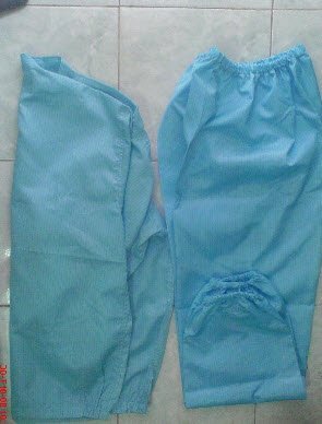  Bộ quần áo phòng sạch chống tĩnh điện LH QA CTD02