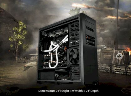 Máy tính Desktop Digitalstorm Blackjops Hailstorm level 1 (Intel Core i7 930 2.8GHz, RAM 6GB, HDD 500GB, VGA NVIDIA GeForce GTX 470 1.2GB, Không kèm màn hình)