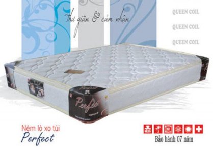 Nệm lò xo cao cấp Perfect Vạn Thành 100x200x25cm  