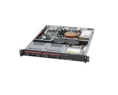Supermicro 1U Server Rack SC811T-260B (Intel Xeon Quad Core X3440 2.53GHz, RAM 2GB, HDD 250GB)