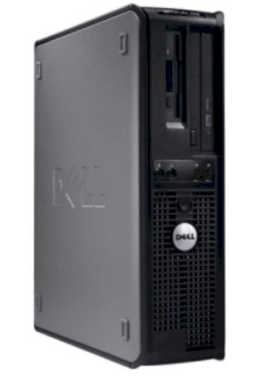 Máy tính Desktop DELL OPTIPLEX 380MT ( Intel Pentium Dual core E5300 2*2.6GHz, 1x1GB Ram, 250GB (7200RPM) SATA, DVDROM Intel GMA X3100, PC DOS, không kèm màn hình)