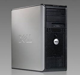 Máy tính Desktop Dell OptiPlex 775MT (E8200 - MS360) (Intel ® E8200 Core 2 Duo 2.66Ghz/1GB/400GB/VAG Intel Media/PC DOS/không kèm màn hình)