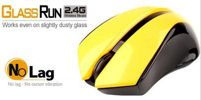 A4tech GlassRun 2.4G Wireless Mouse G9-310