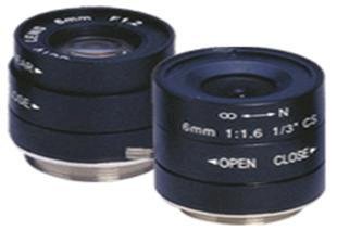 Ống kính tiêu cự cố định cân chỉnh tay hai lớp 4/6/8/12/16 mm