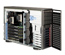 SuperWorkstation SYS-7046GT - TRF (Intel Xeon 5600/5500, DDR3 up to 96GB, HDD 8 x 3.5" Hotswap)