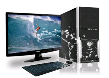 Máy tính Desktop VENR E5400 (Intel Dual core E5400 2.7Ghz, RAM 1Gb, HDD 160Gb, VGA onboard, Free DOS, LCD Venr 18.5inch)