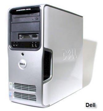 Máy tính Desktop Dell Dimension E510 (Intel Penium 4 3.2GHz, RAM 1GB, HDD 80GB, VGA Intel GMA 950, PC DOS, không kèm màn hình)03
