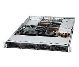 SuperServer 1026T-URF4+ (Intel Xeon X5600/E5600/L5600 , DDR3 Up to 192GB, HDD 8 x 2.5")