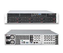 SuperServer 2026T-6RF+ (Intel Xeon 5600/5500, DDR3 Up to 192GB, HDD 16 x 2.5")
