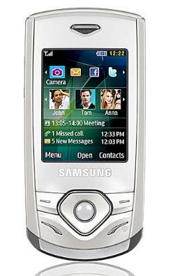 Samsung S3550 Shark 3 (Samsung S3550 Shark slider) White