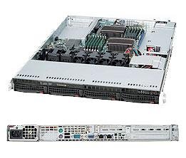 SuperServer 6016T-URF (Intel Xeon 5500 series, DDR3 Up to 96GB, HDD 4 x 3.5")