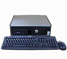 Máy tính Desktop Dell OptiPlex 745 (E2160 - MS235) (Intel E2160 Dual Core 1.8GHz, RAM 1GB, HDD 160GB, VGA Intel Media, PC DOS, không kèm màn hình)